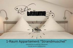 Küstentraum Strandmuschel - 1 Raum Appartement, Binz